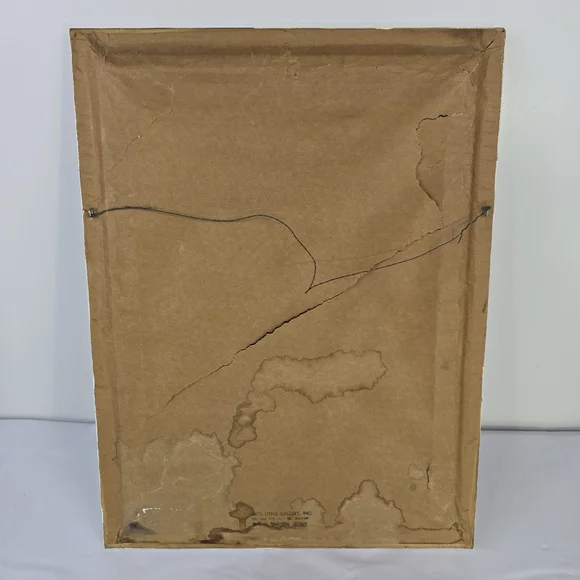 Vintage Framed Crewel Wall Art Kitchen Retro Cottage Farmhouse - Picture 2 of 10